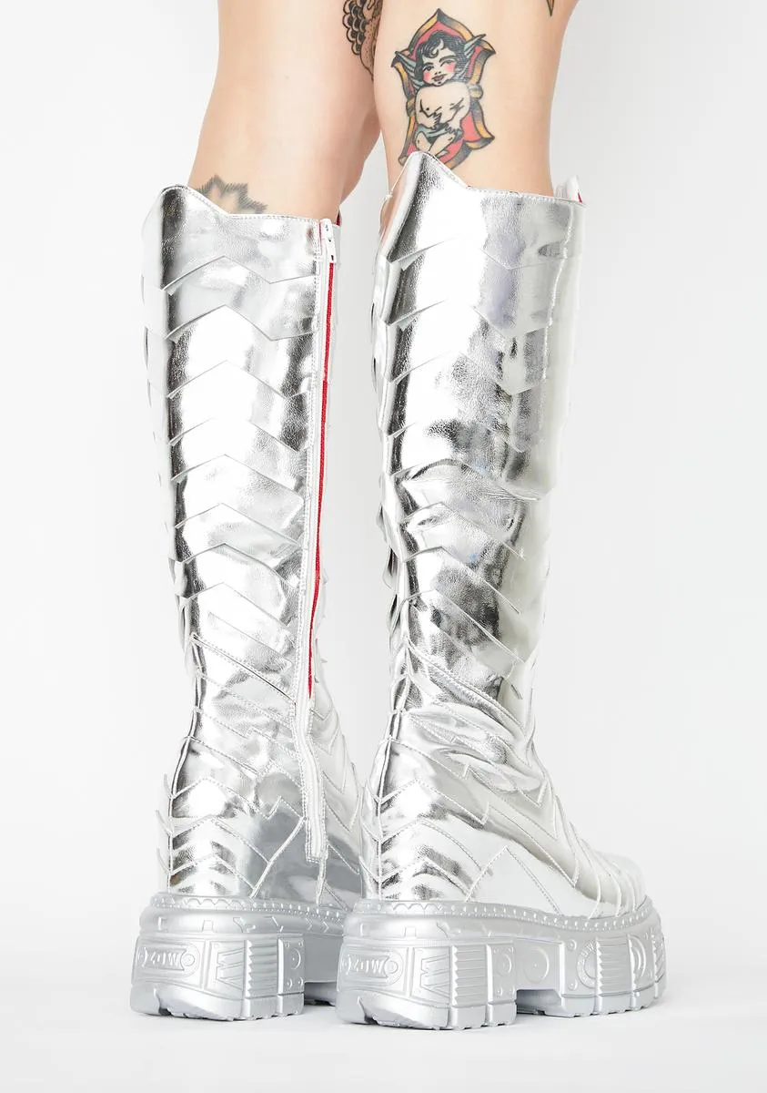 Above N' Beyond Platform Boots