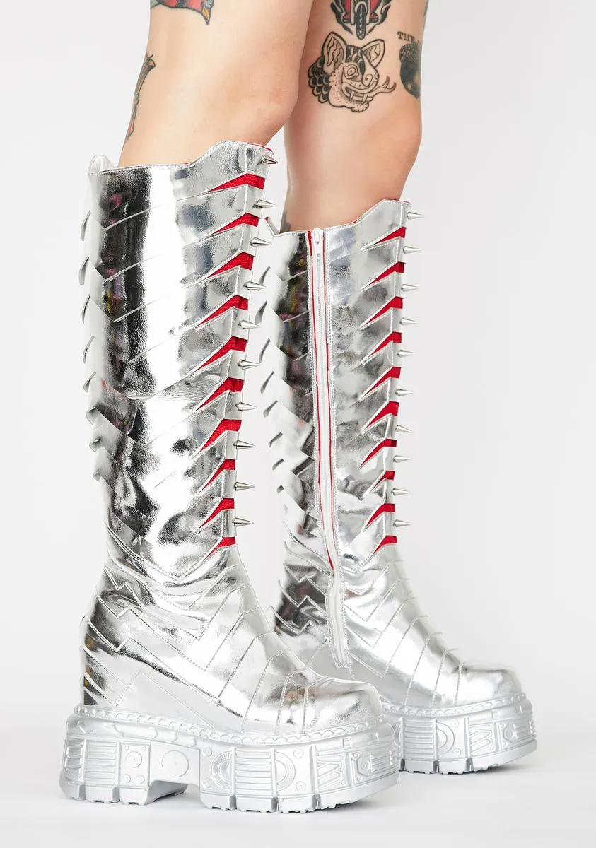 Above N' Beyond Platform Boots