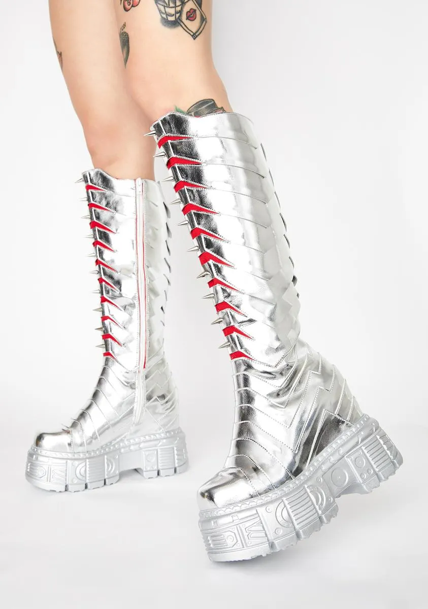 Above N' Beyond Platform Boots