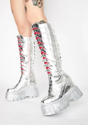 Above N' Beyond Platform Boots