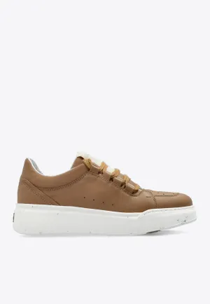 Active Suede Lace-Up Sneakers
