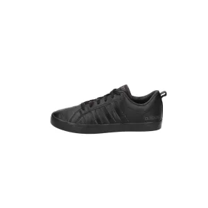 Adidas Vs Pace Low-Top Sneakers Leather Black Colour For Men