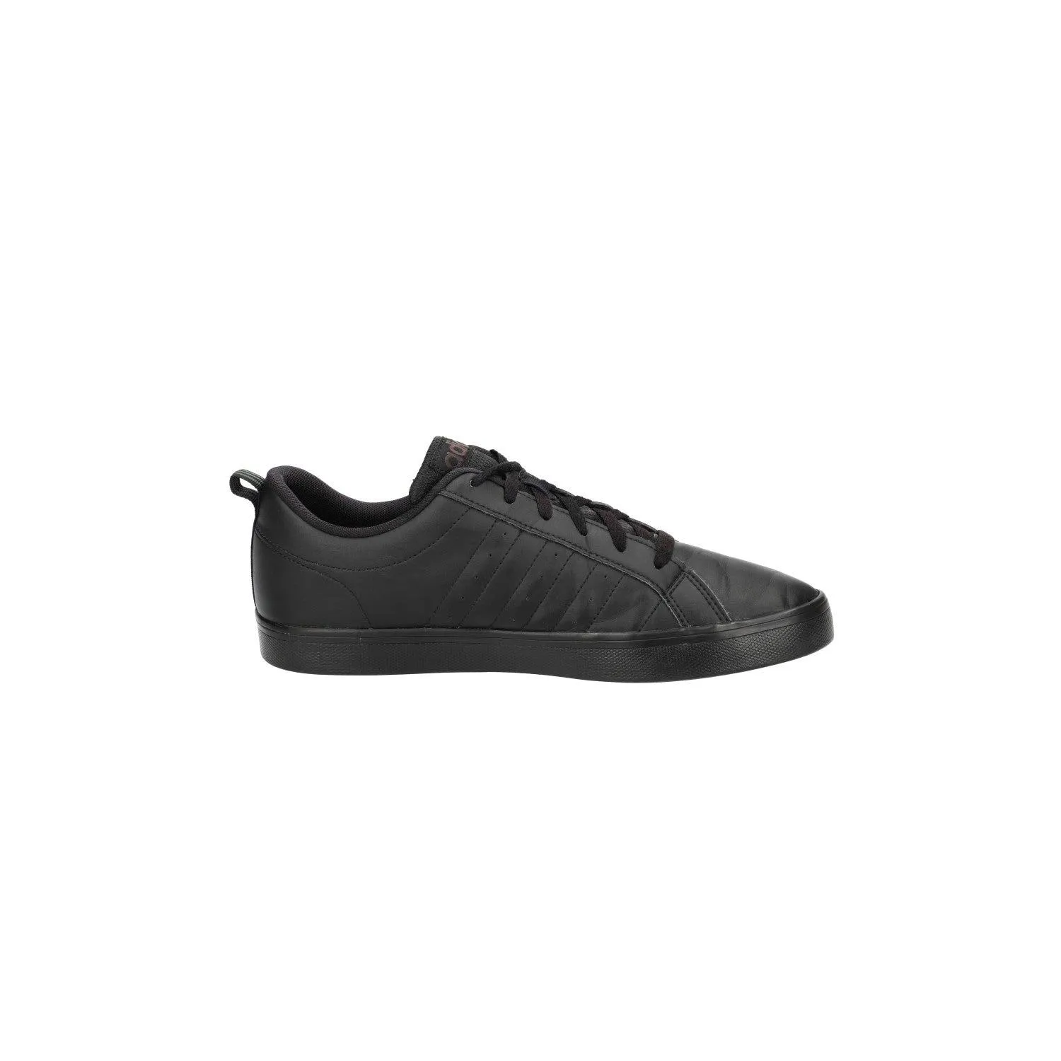 Adidas Vs Pace Low-Top Sneakers Leather Black Colour For Men