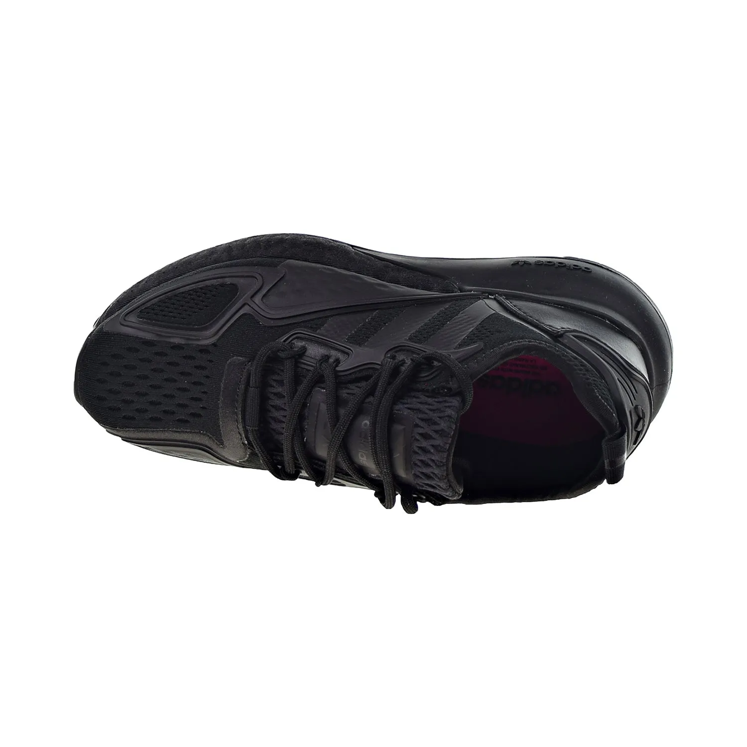 Adidas ZX 2K Boost Big Kids' Shoes Core Black-Shock Pink