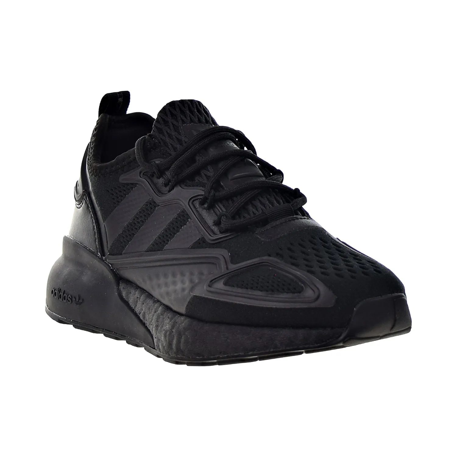 Adidas ZX 2K Boost Big Kids' Shoes Core Black-Shock Pink
