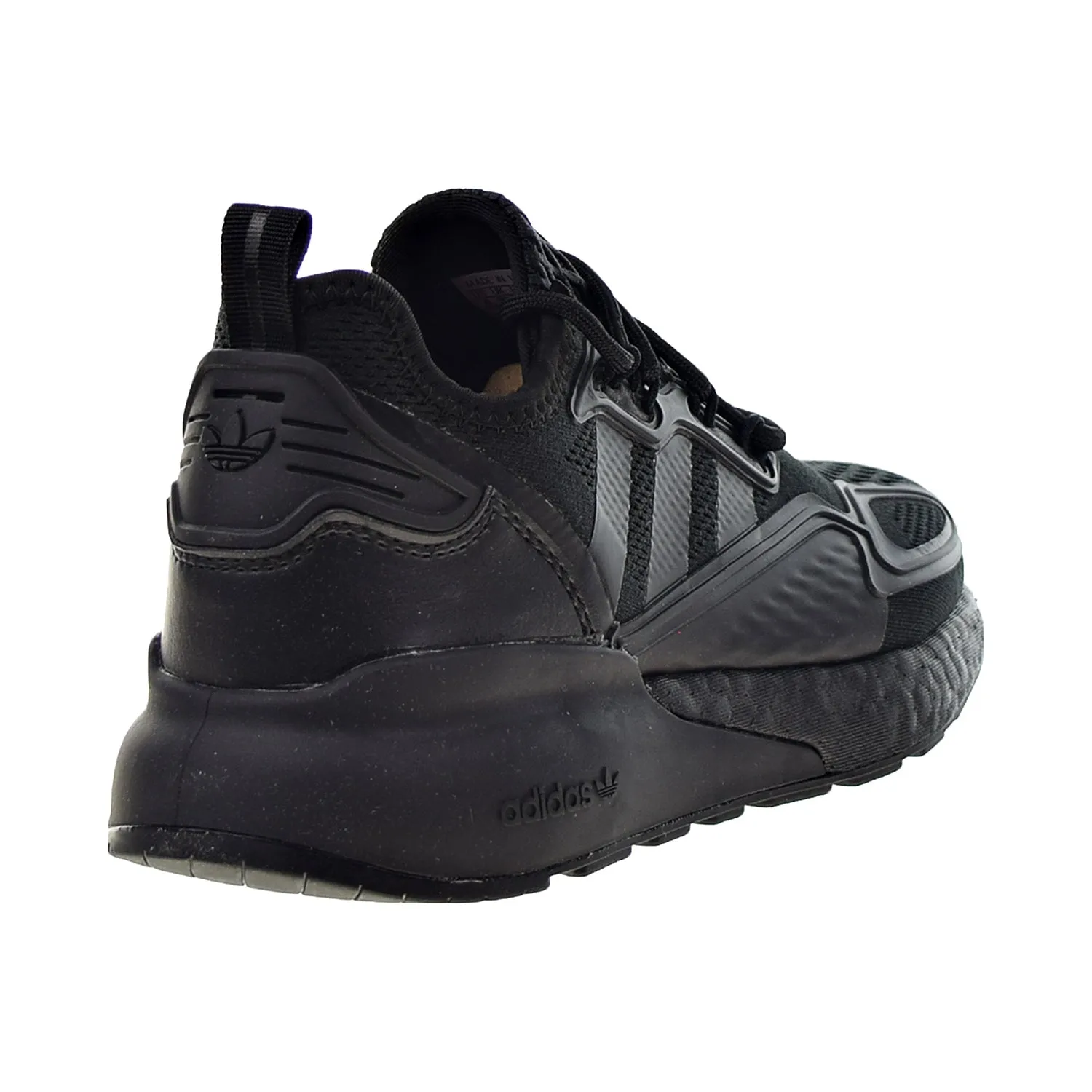 Adidas ZX 2K Boost Big Kids' Shoes Core Black-Shock Pink