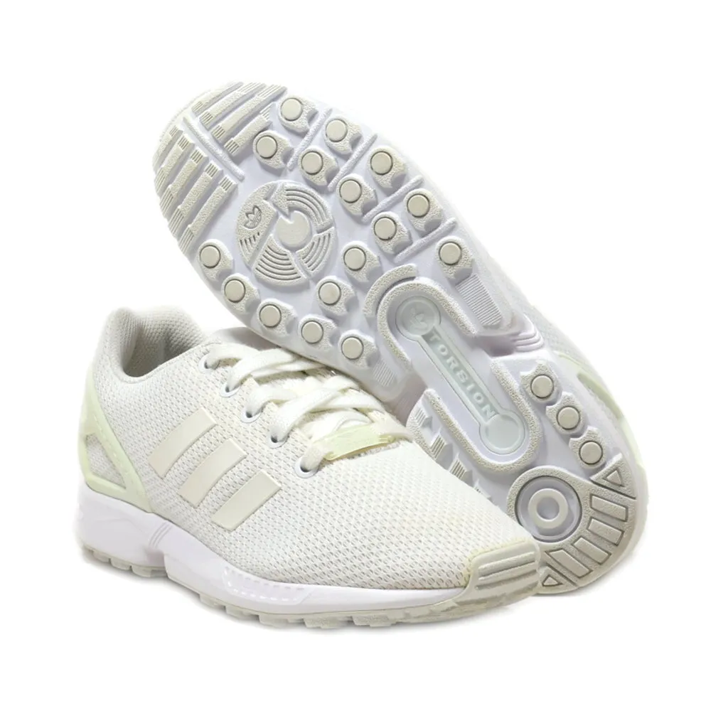 Adidas Zx Flux Sport Shoes Leather White Colour For Women