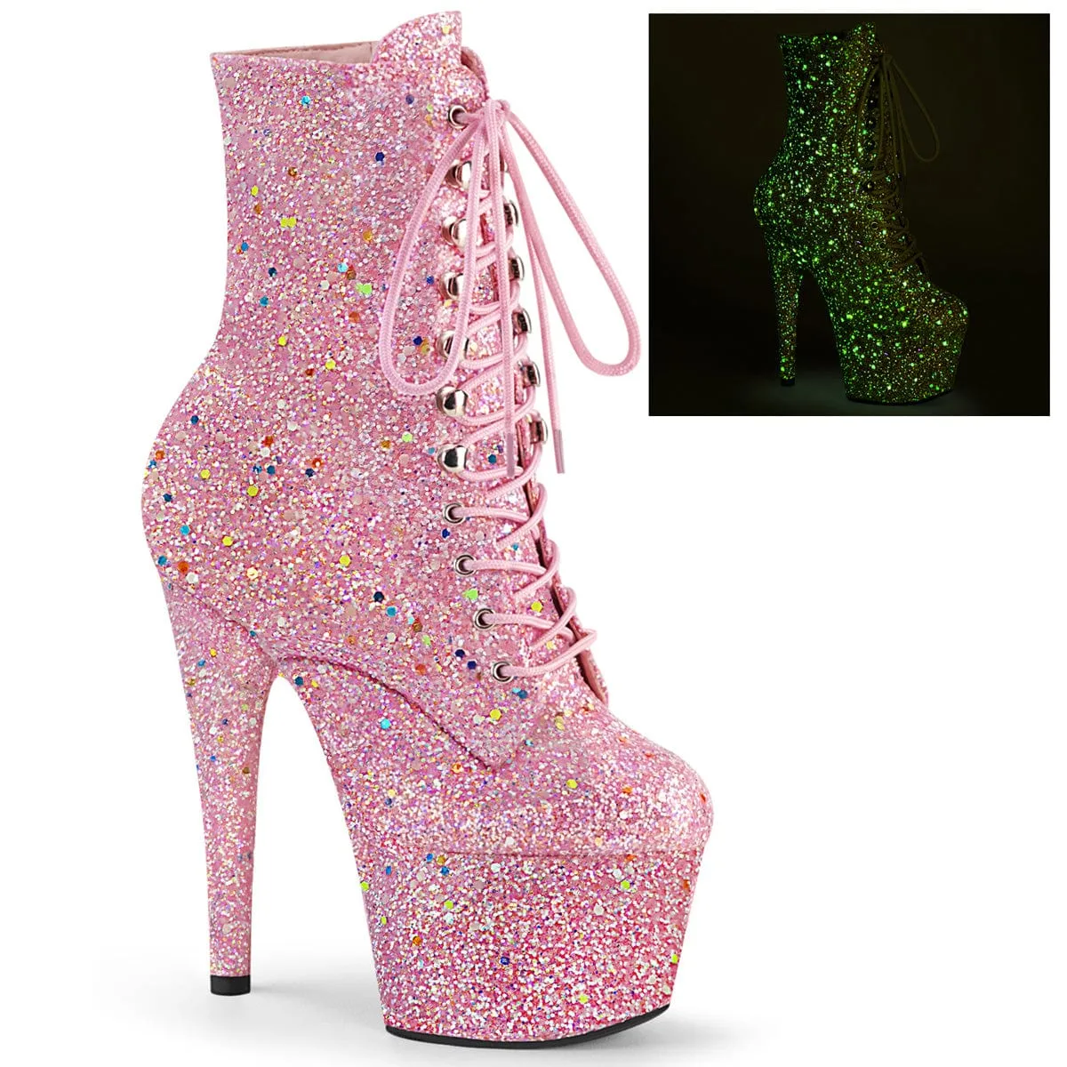 ADORE-1020GDLG Pink Multi Glitter/Pink Multi Glitter