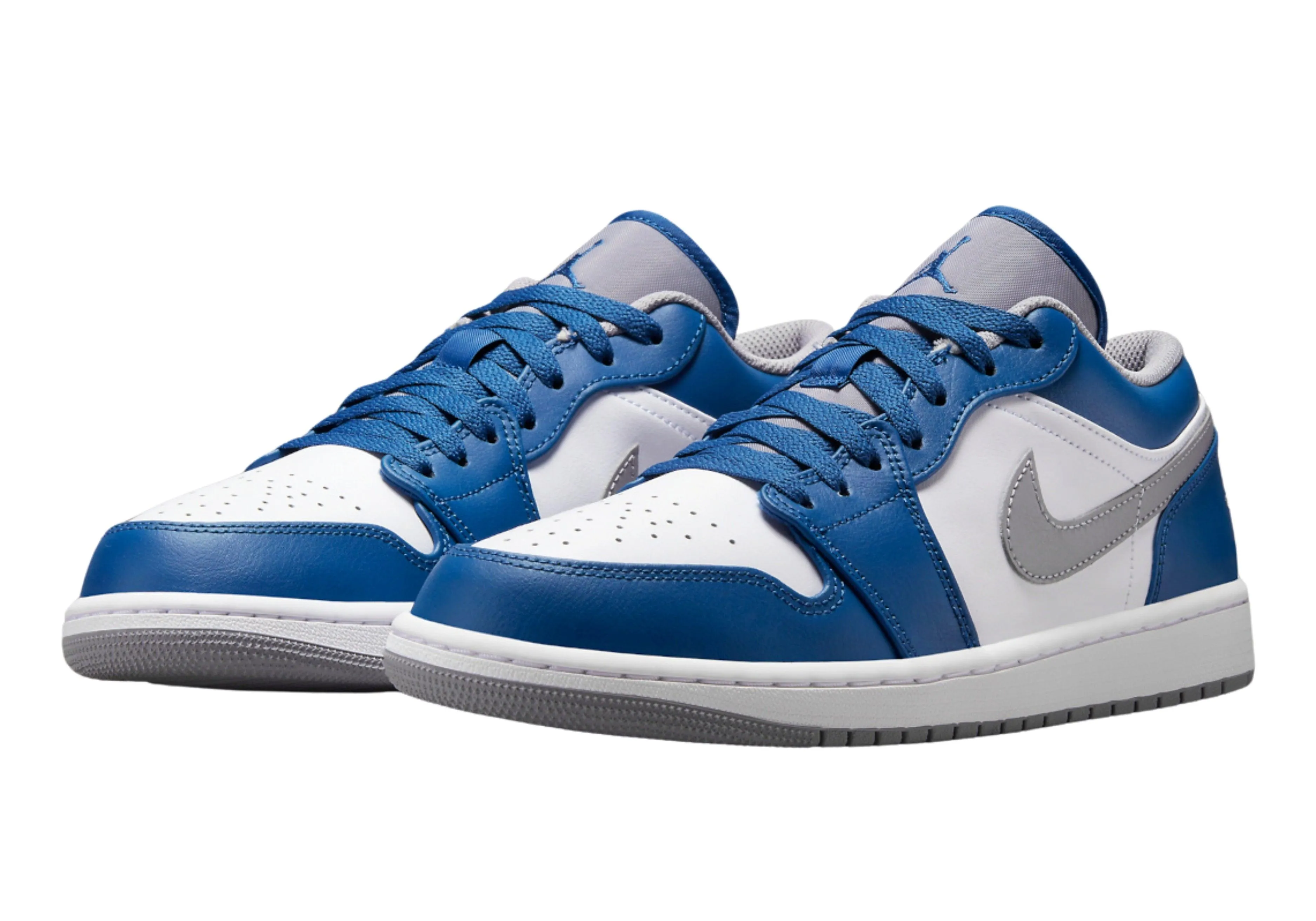 Air Jordan 1 Low 'True Blue Cement'