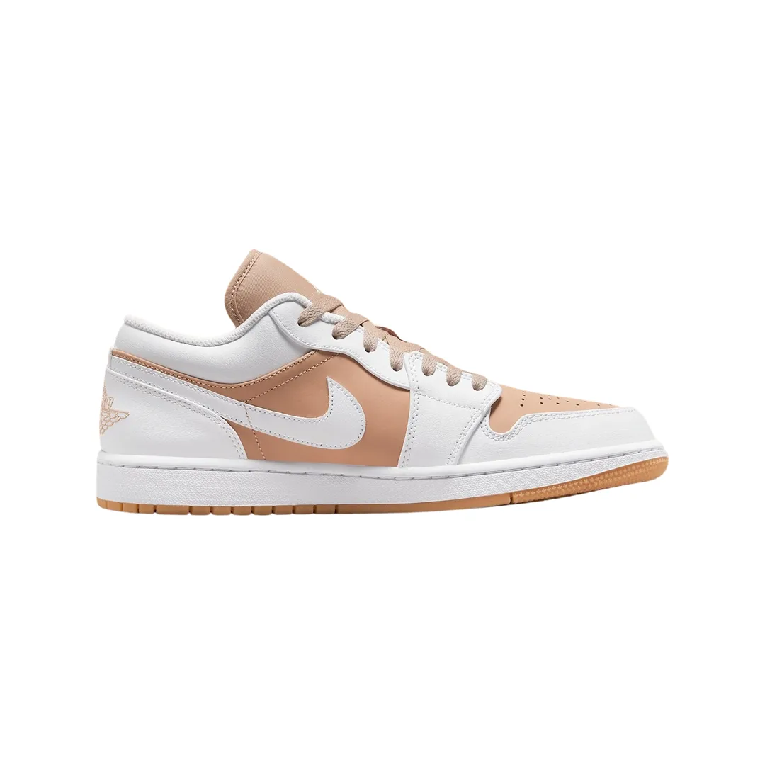 Air Jordan 1 Low White Hemp Gum Yellow