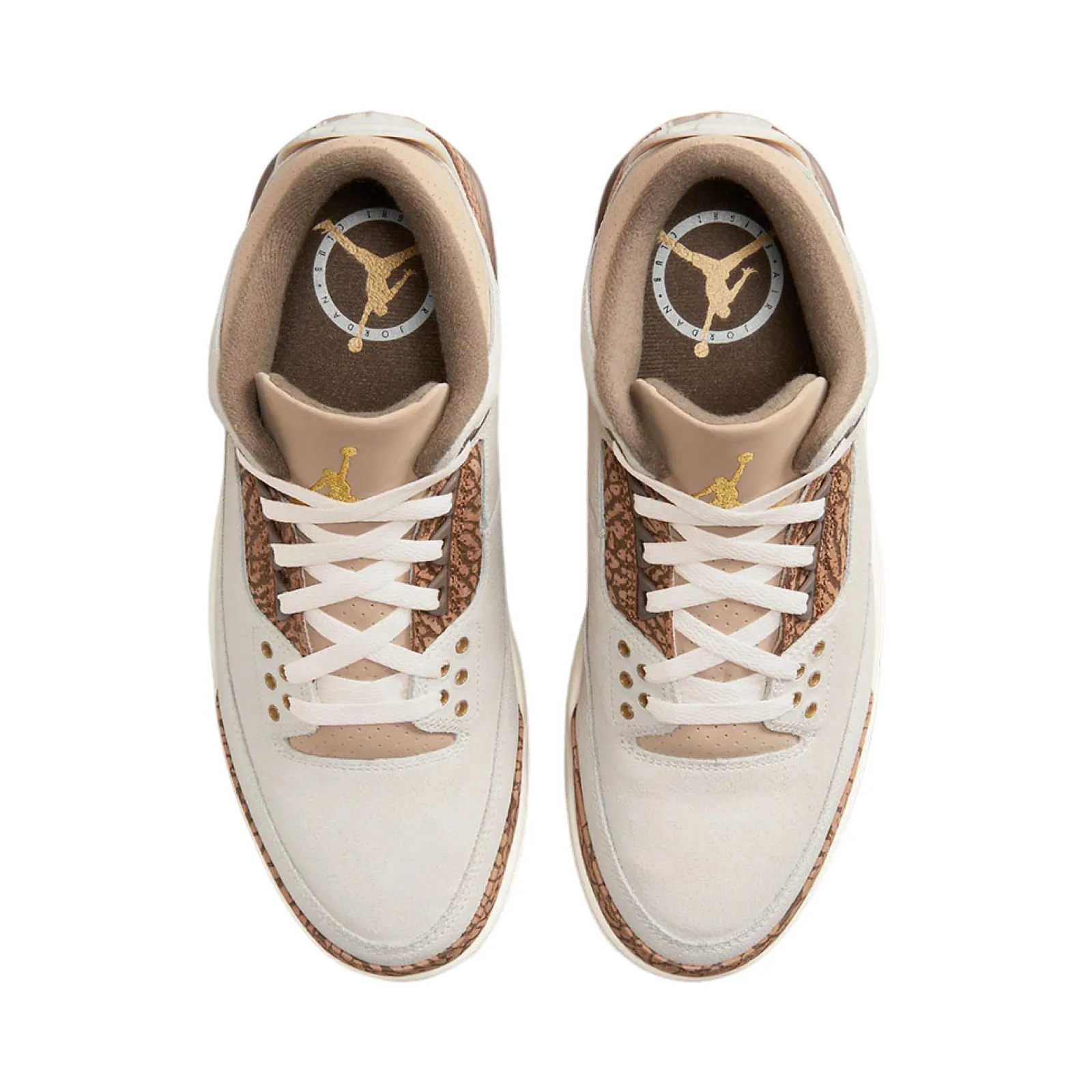 Air Jordan 3 Light Orewood Brown Metallic Gold
