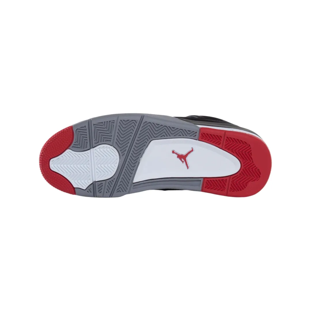 Air Jordan 4 Retro 2012 BRED Black Cement Grey Fire Red Black