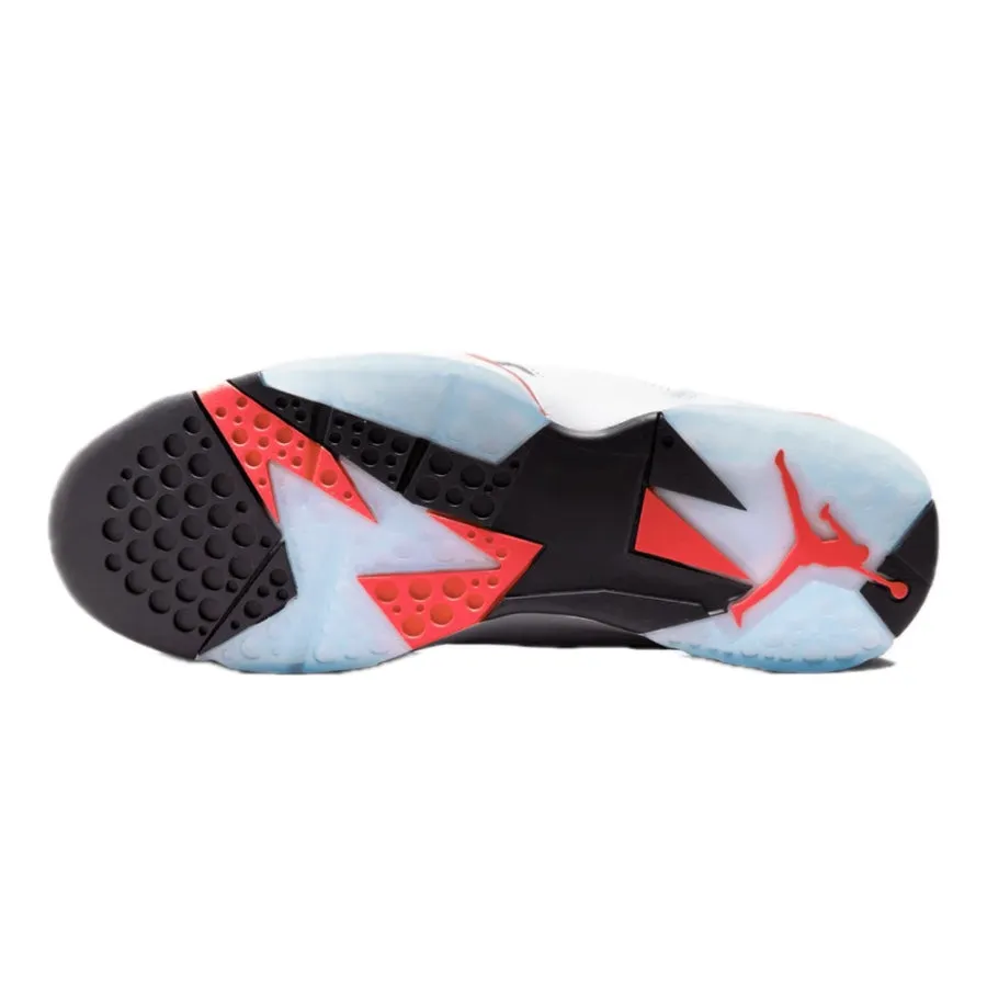 Air Jordan 7 Retro White Infrared White Black Crimson