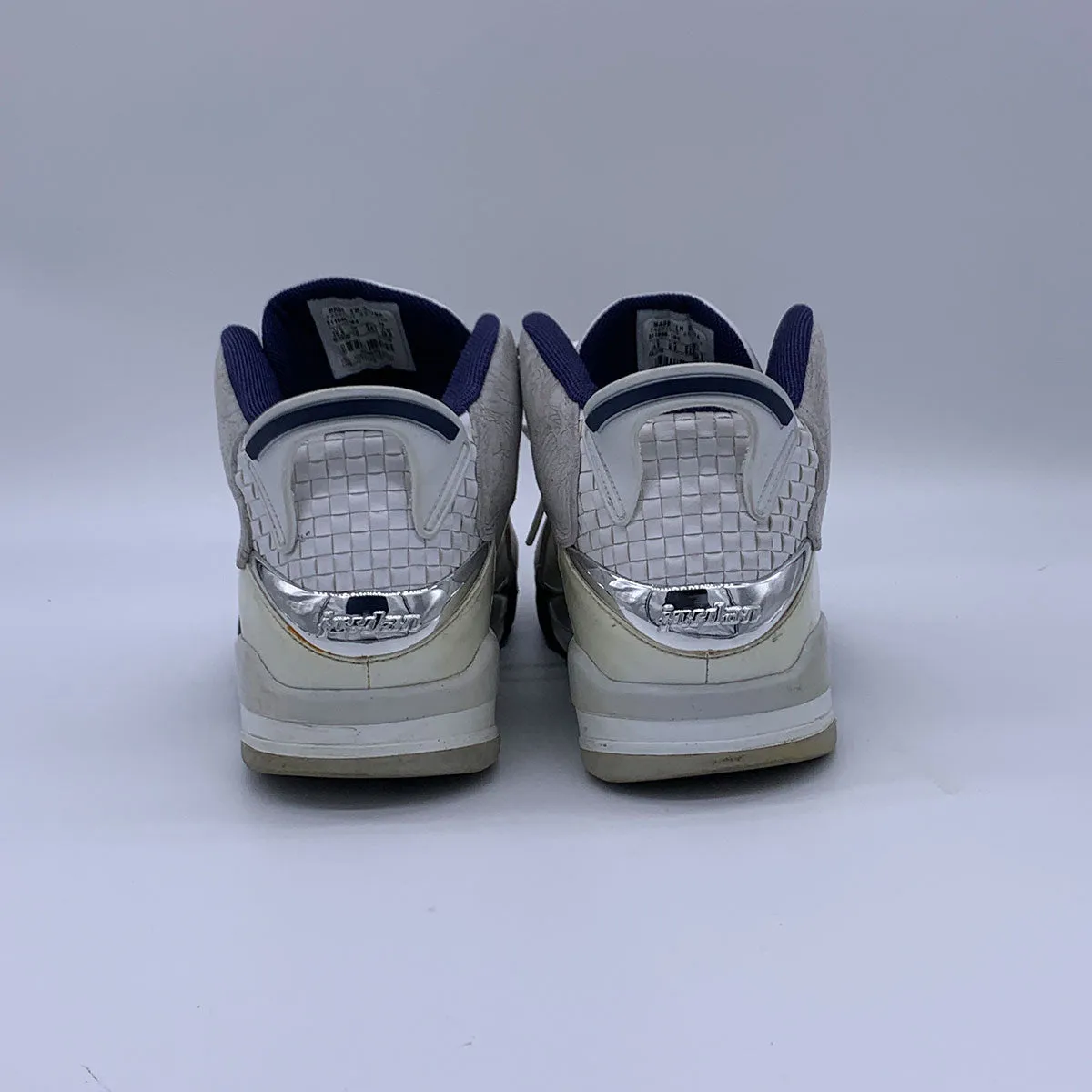Air Jordan Dub Zero White Midnight Navy (Pre-Owned)
