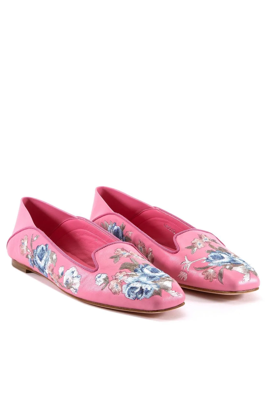 Alexander McQueen Embroidered Moccasins