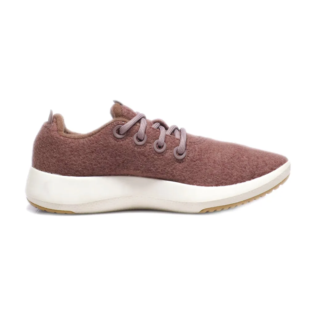 Allbirds Mizzles Sport Shoes Wool Maroon Colour For Women