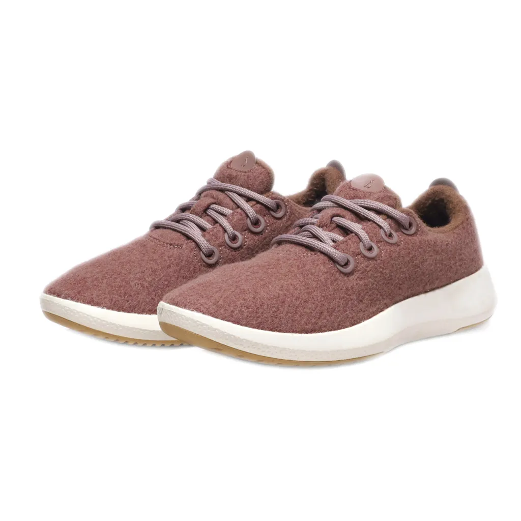 Allbirds Mizzles Sport Shoes Wool Maroon Colour For Women