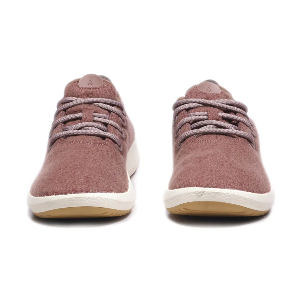 Allbirds Mizzles Sport Shoes Wool Maroon Colour For Women