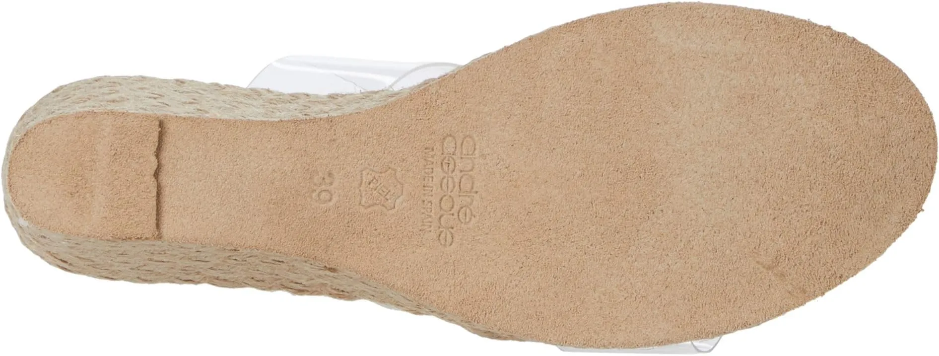 Anfisa Andre Assous sandals, transparent