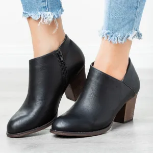 Ankle Women High Heels Platform Boots