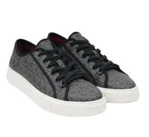 Anson Gancini Black Low Top Sneakers