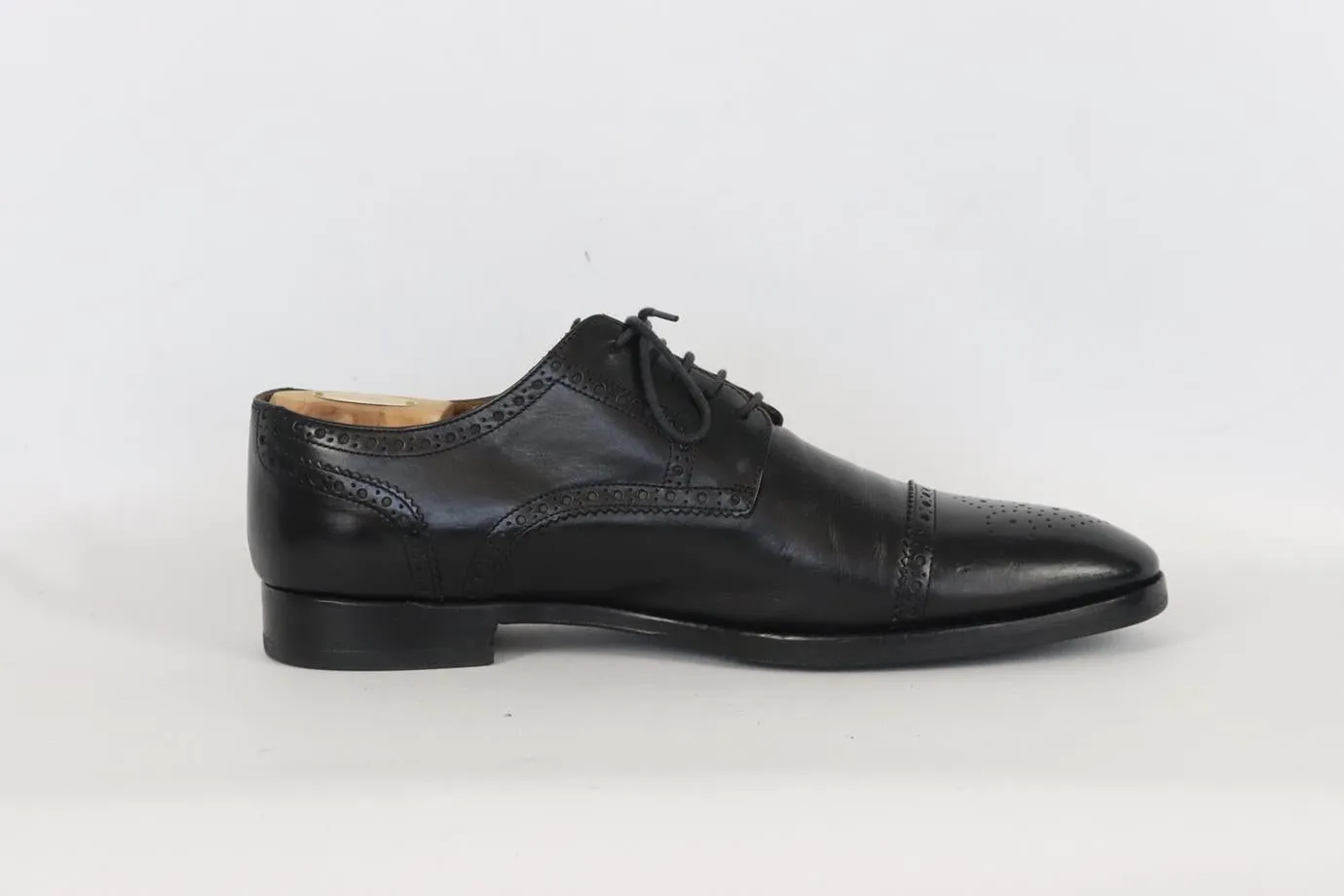 AQUILA MEN'S LEATHER OXFORD SHOES EU 44 UK 10 US 11