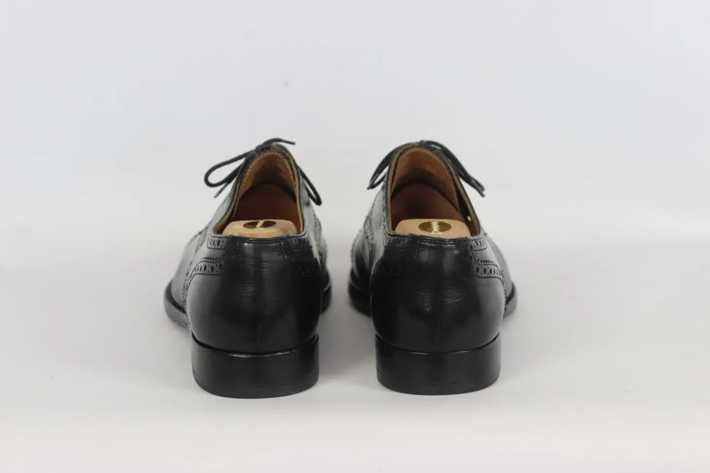 AQUILA MEN'S LEATHER OXFORD SHOES EU 44 UK 10 US 11