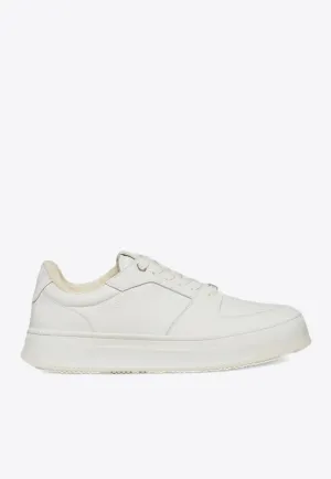 Arcade Grained Leather Sneakers
