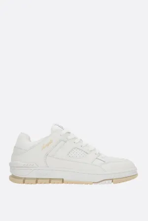 Area Lo smooth leather and nylon sneakers