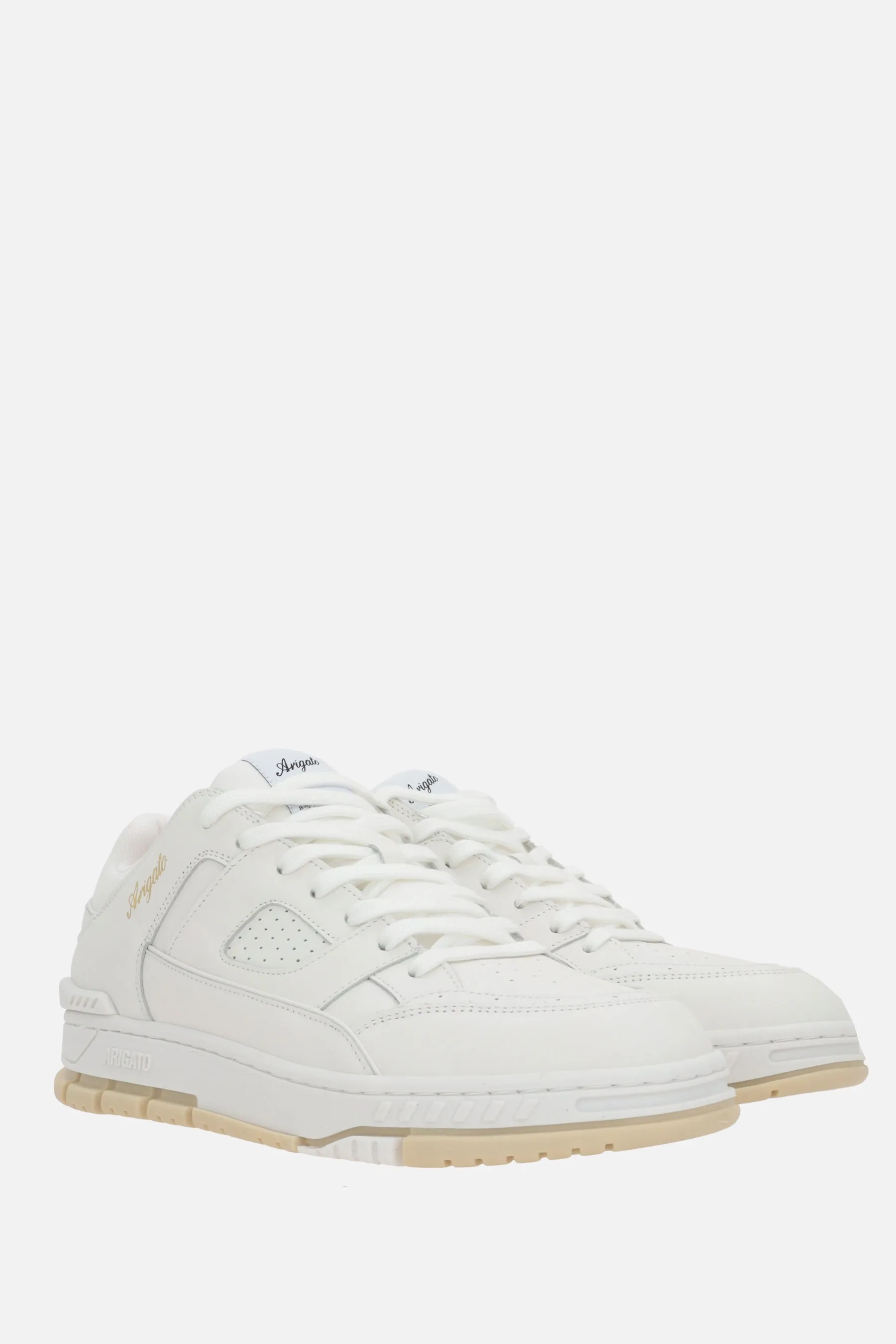 Area Lo smooth leather and nylon sneakers