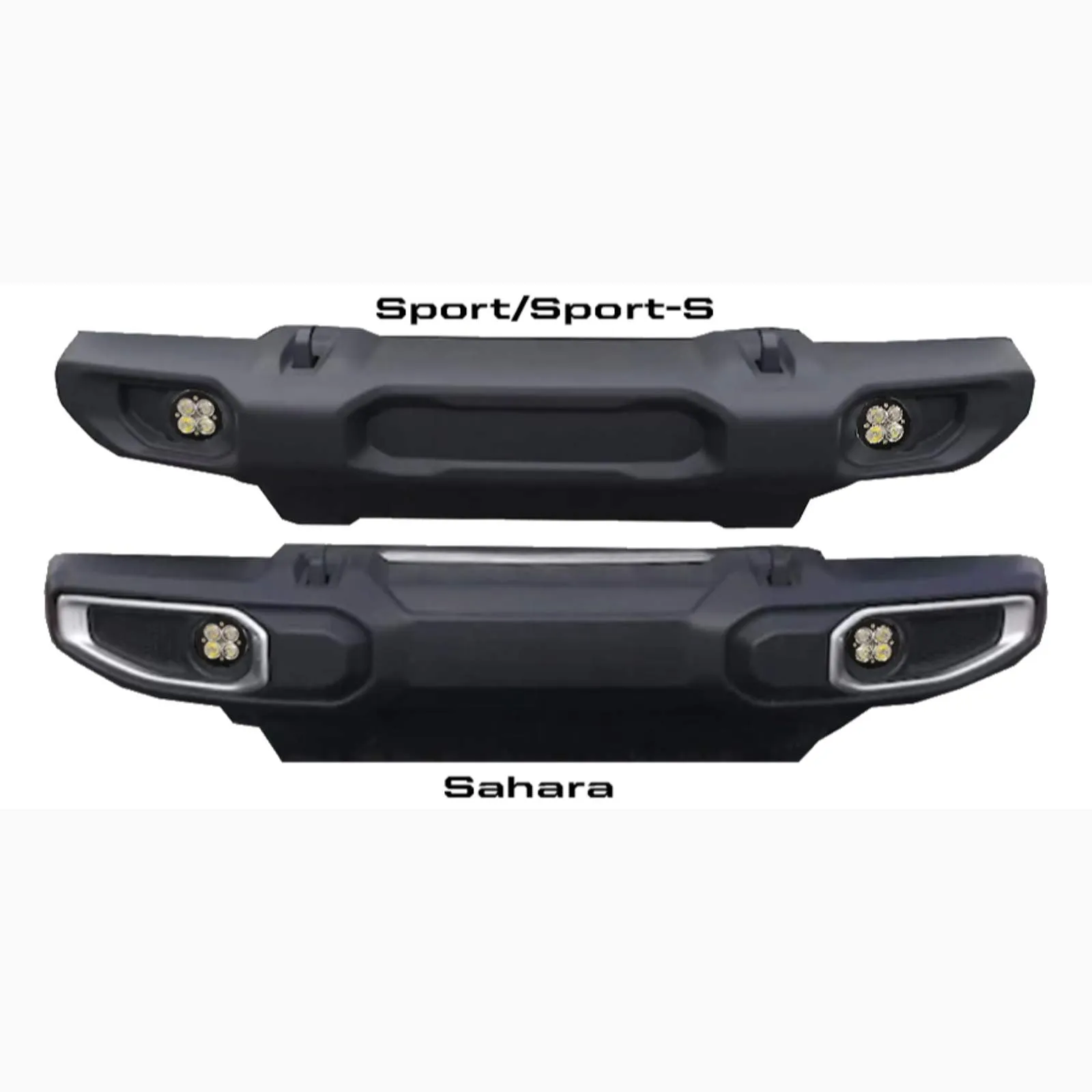 Baja Designs Squadron-R Sport 2018 Jeep JL Sport/Sport-S Fog Pocket Kit
