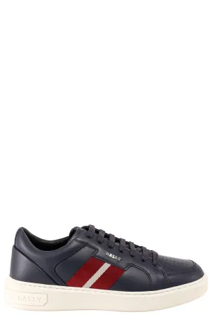 Bally Striped Detailed Low-Top Sneakers