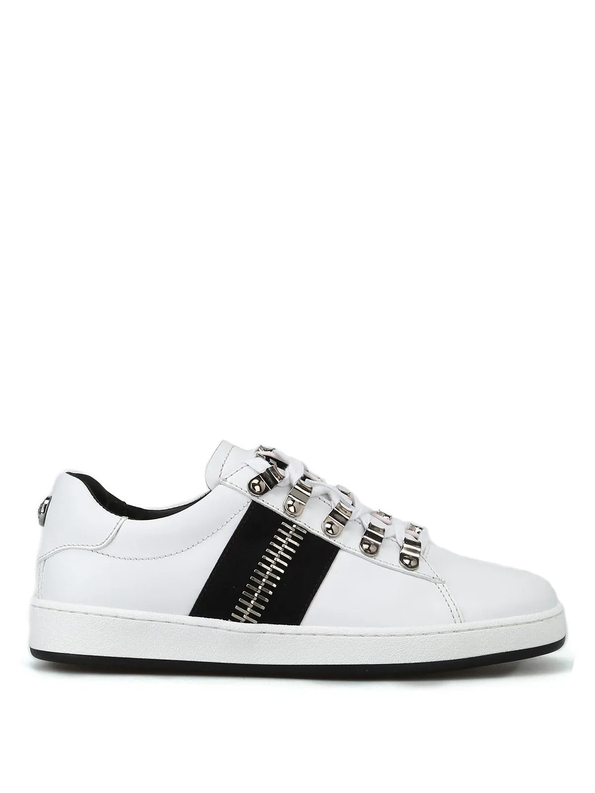 Balmain Zip-Detail Low-Top Sneakers