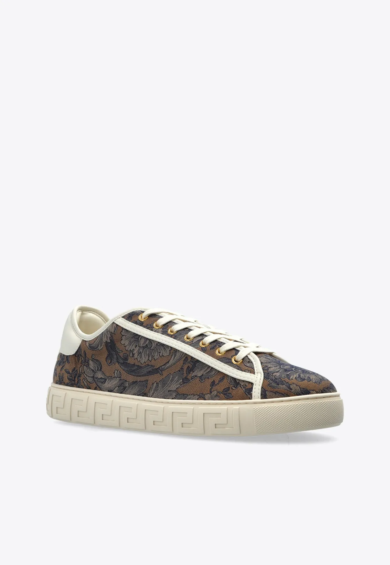 Barocco Greca Low-Top Sneakers