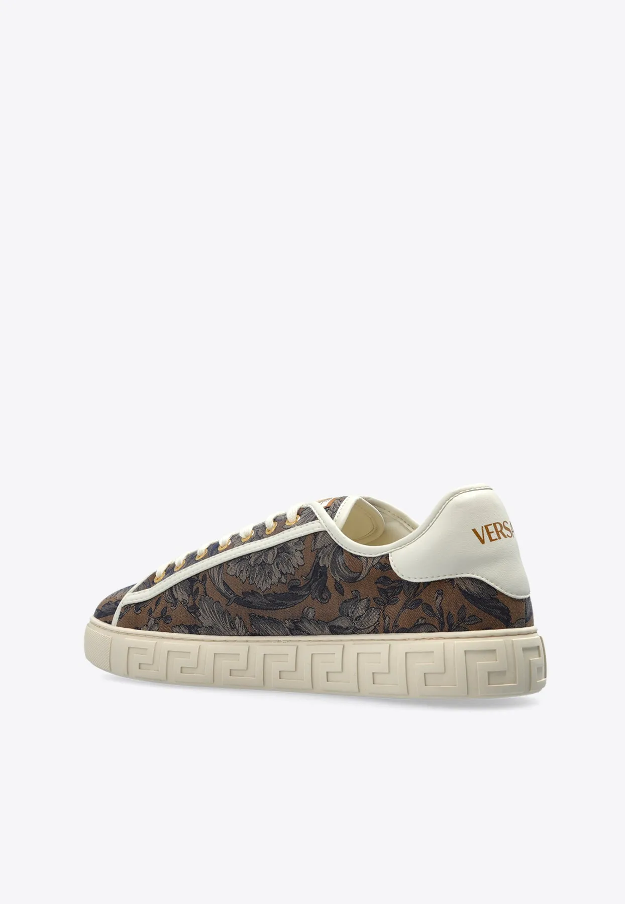 Barocco Greca Low-Top Sneakers