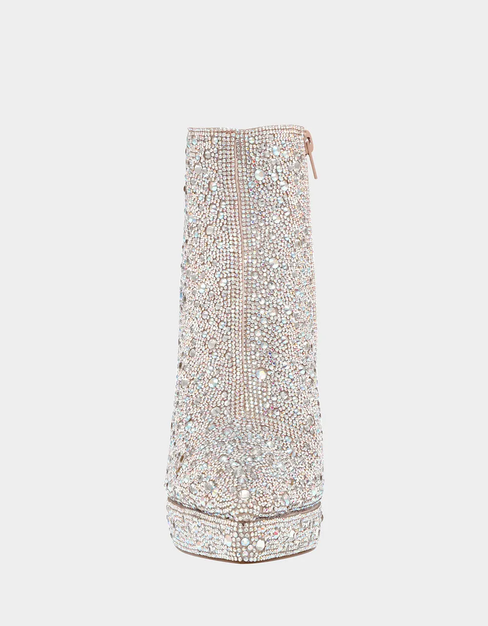 Betsy Johnson Della Booties in Rhinestones