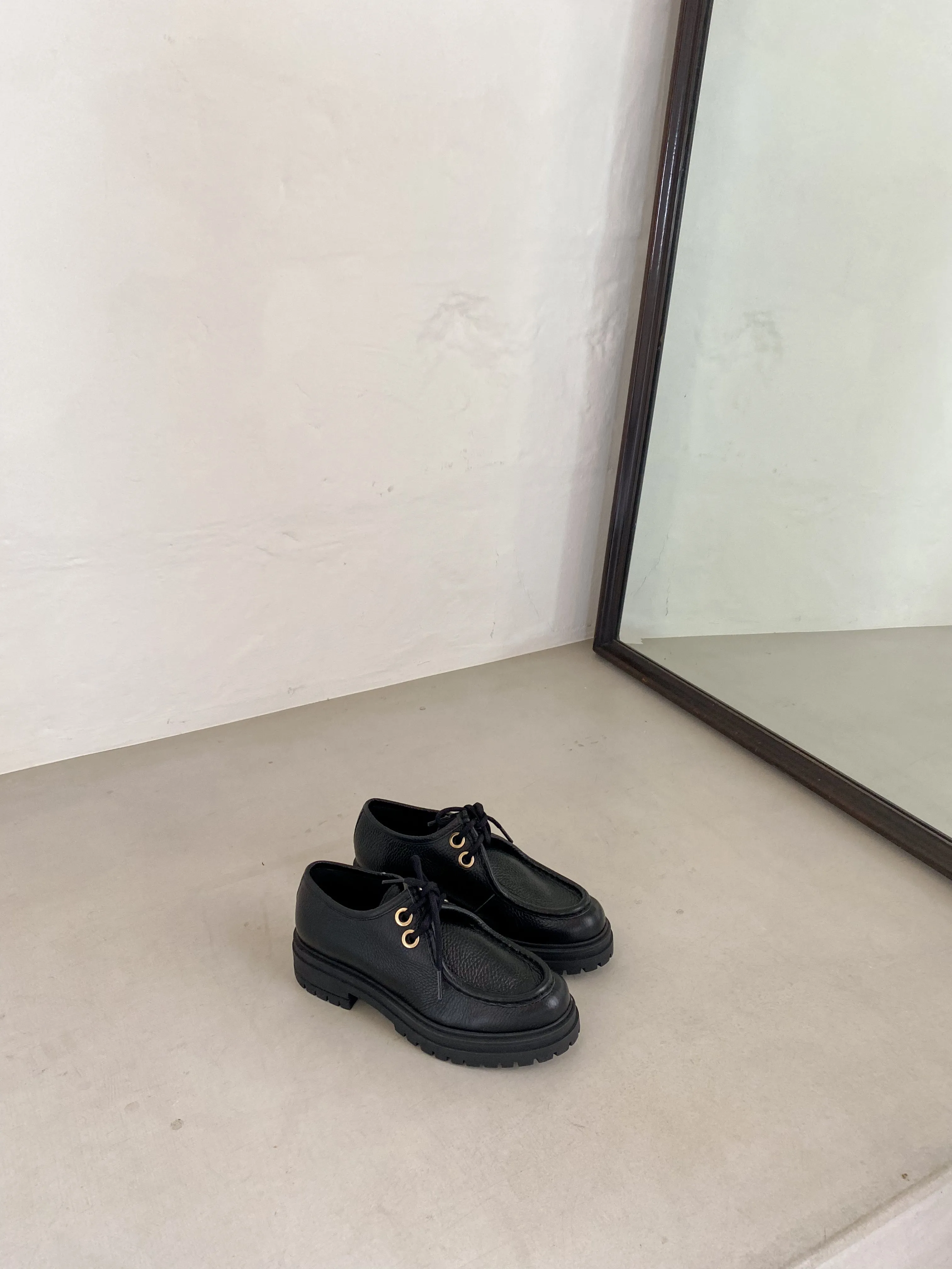 Black Chunky Shoes