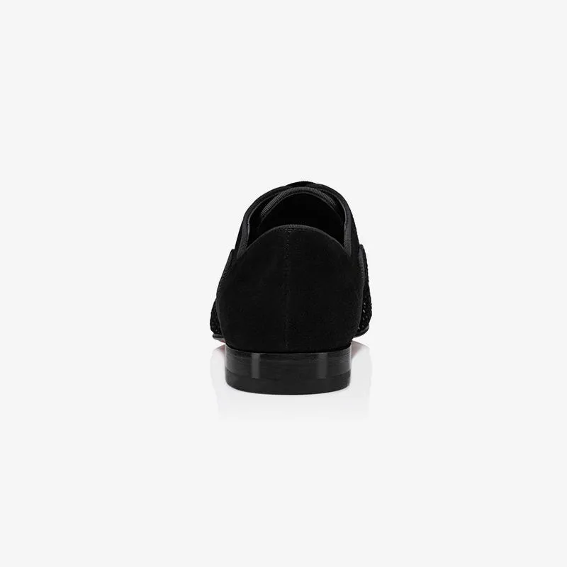 Black Velvet Patent Leather