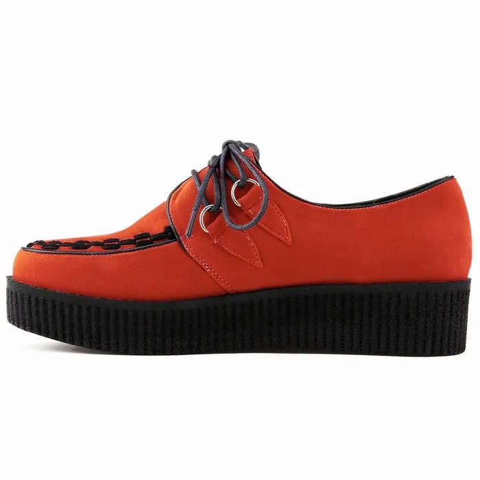 Black Woven Pattern Wedges Lace Up Women's Shoes