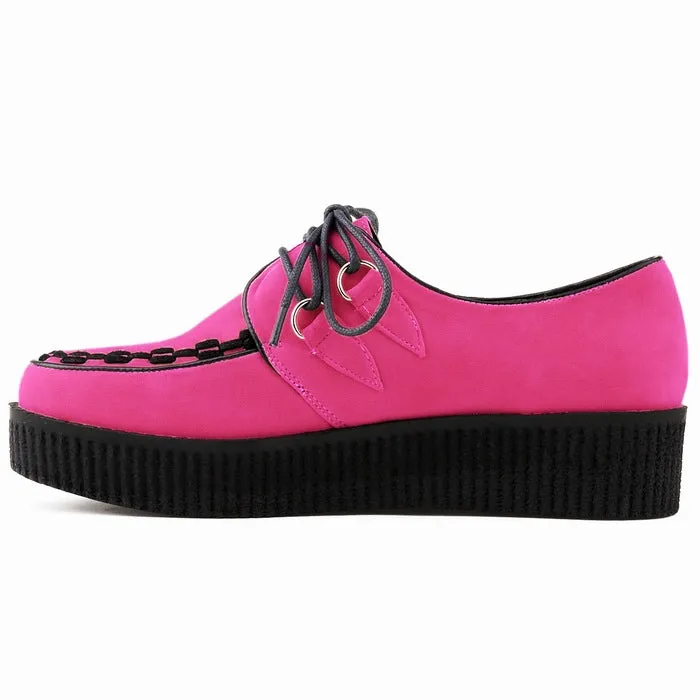 Black Woven Pattern Wedges Lace Up Women's Shoes