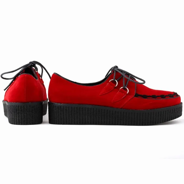 Black Woven Pattern Wedges Lace Up Women's Shoes