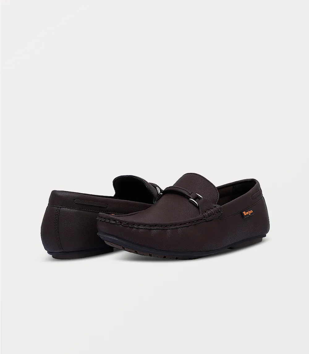 BM6805-ESPRESSO-Men Moccasin