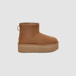 Boots Classic Mini Platform - Marron