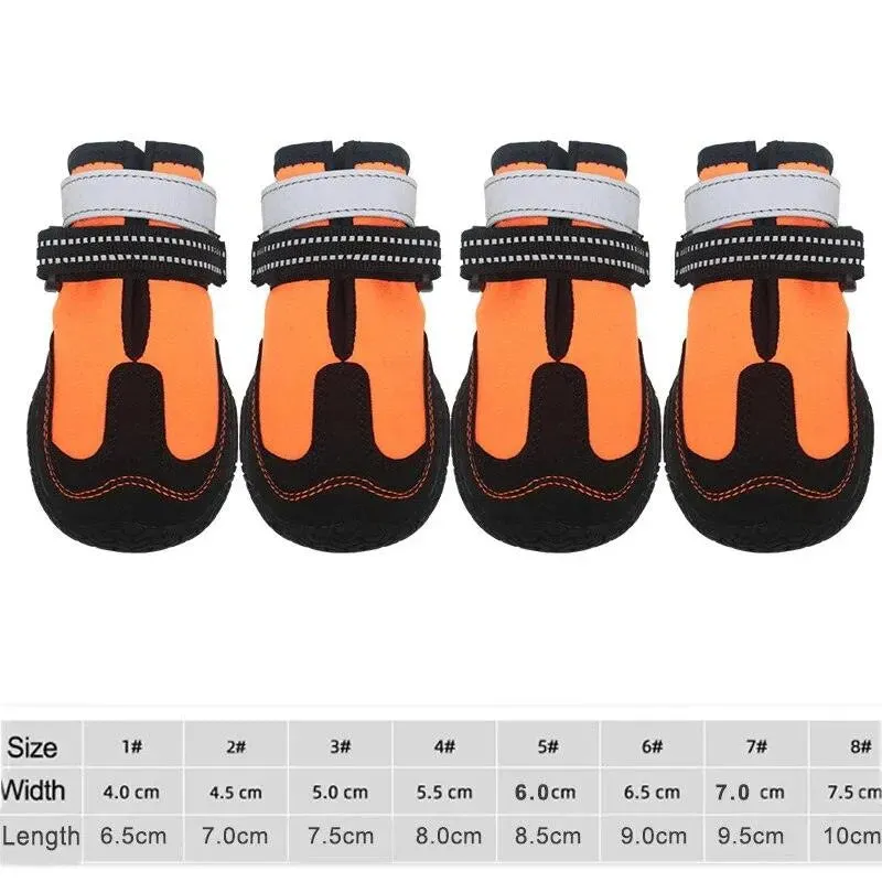 Breathable Dog Shoes Set for Large Dogs