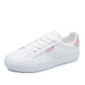 Breathable Lace-Up Casual Sneakers
