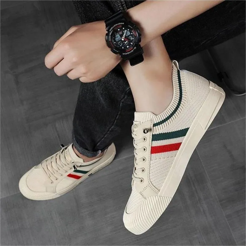 Breathable Mesh Lace-Free Casual Shoes for Men