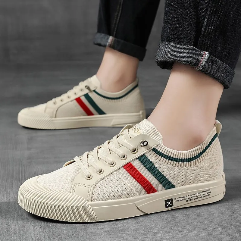 Breathable Mesh Lace-Free Casual Shoes for Men