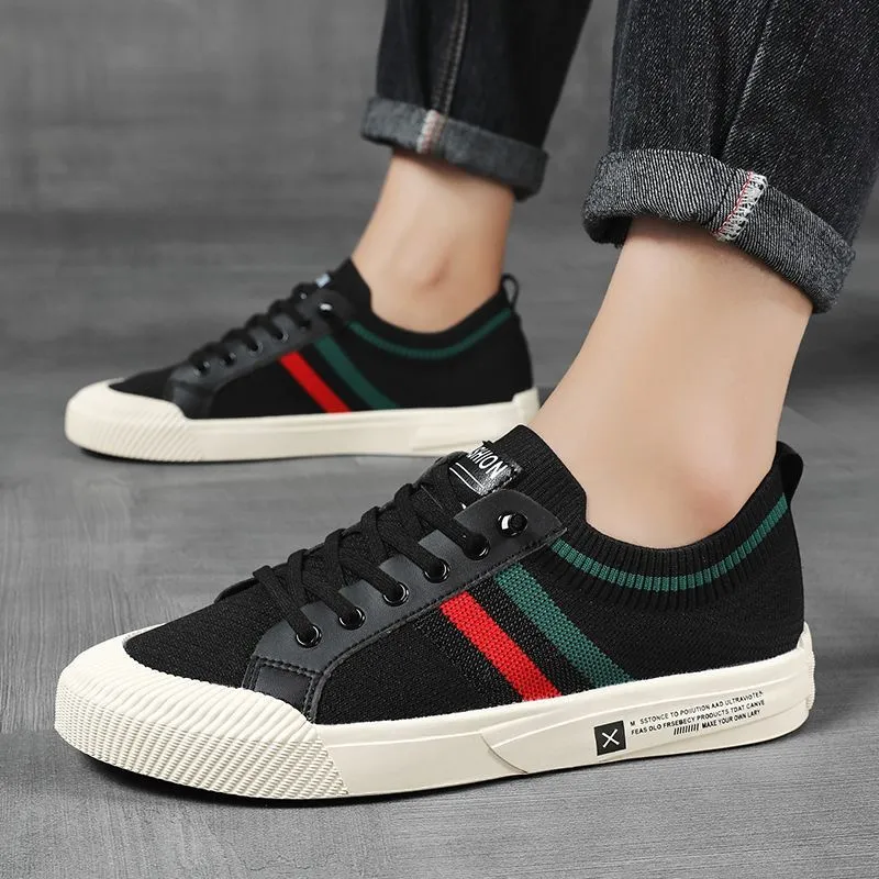 Breathable Mesh Lace-Free Casual Shoes for Men