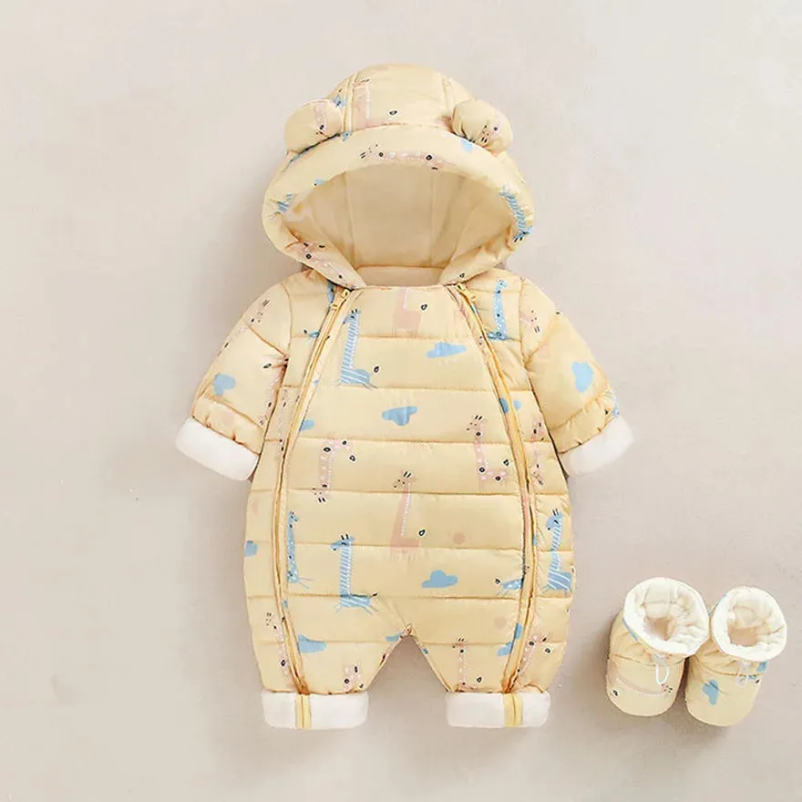 Breathable thermal suit with multi-variant double zip