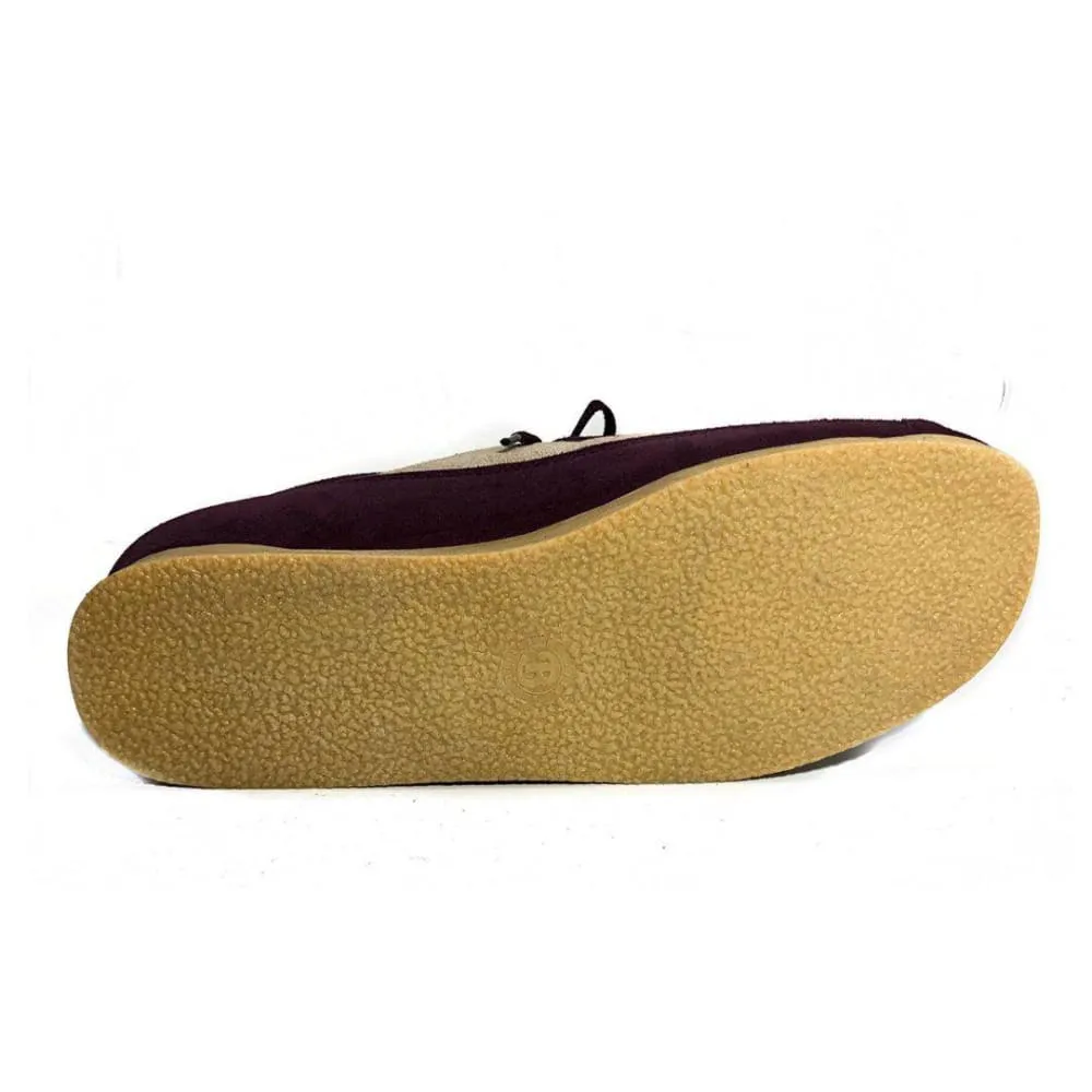 British Walkers New Castle Wallabee Boots Men's Two Tone Suede High Tops